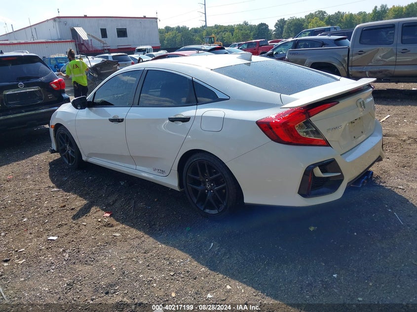 2020 HONDA CIVIC SI SEDAN - 2HGFC1E51LH708187