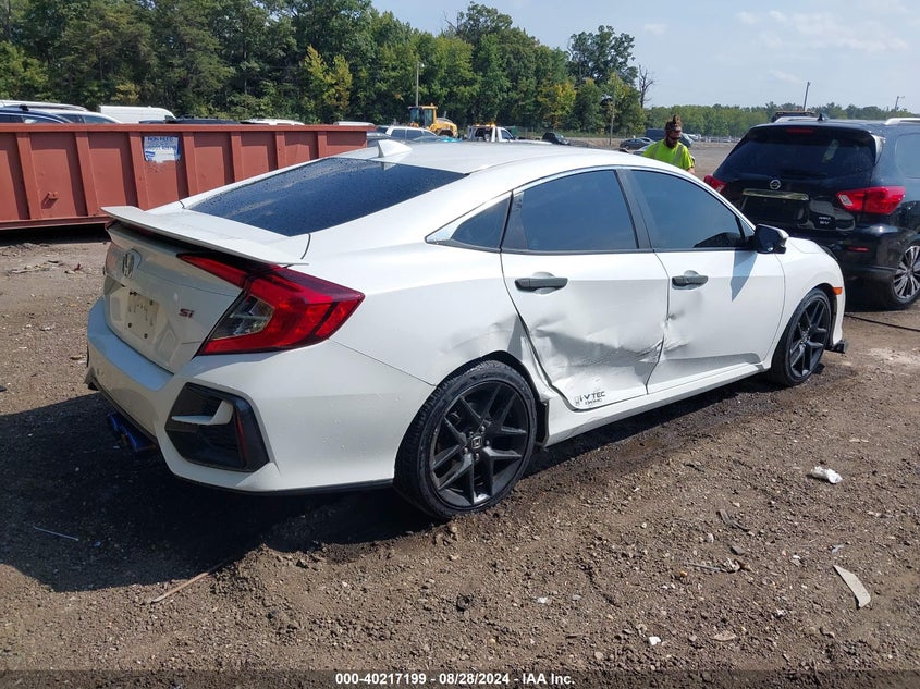2020 HONDA CIVIC SI SEDAN - 2HGFC1E51LH708187