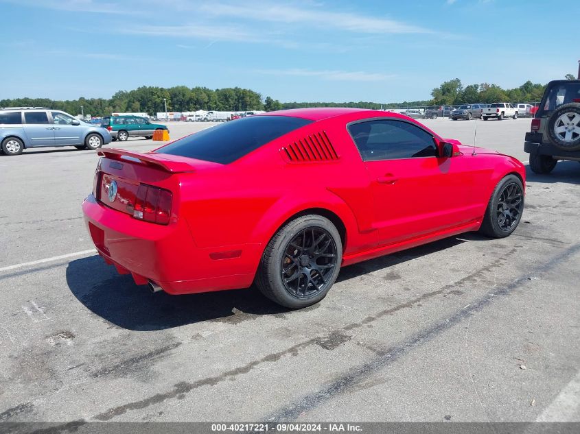 2005 Ford Mustang V6 Deluxe/V6 Premium VIN: 1ZVFT80N455174401 Lot: 40217221