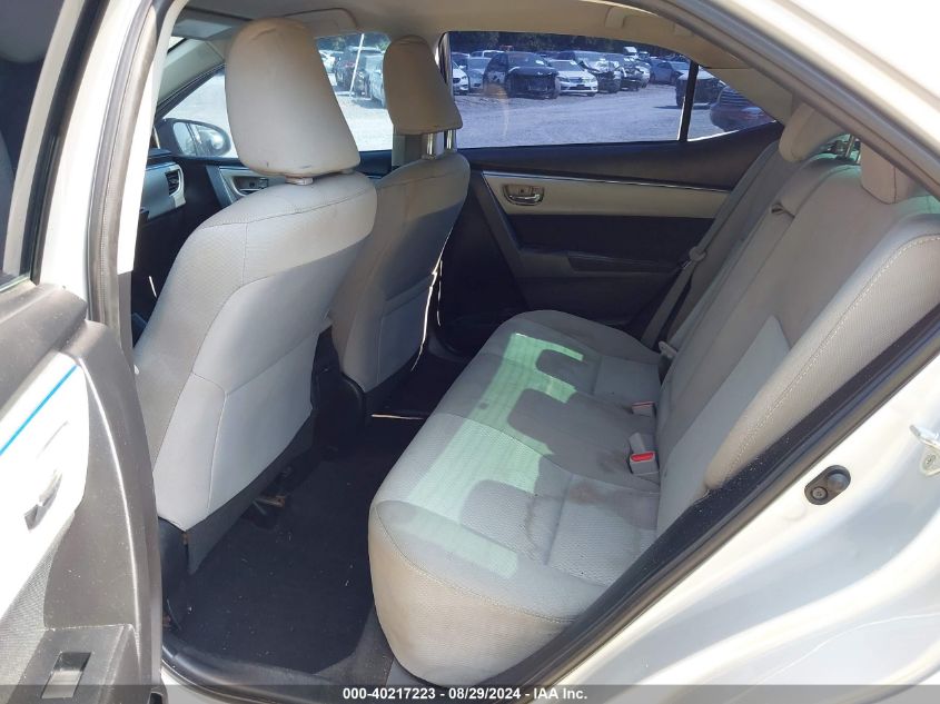 2016 TOYOTA COROLLA LE - 5YFBURHE6GP510175