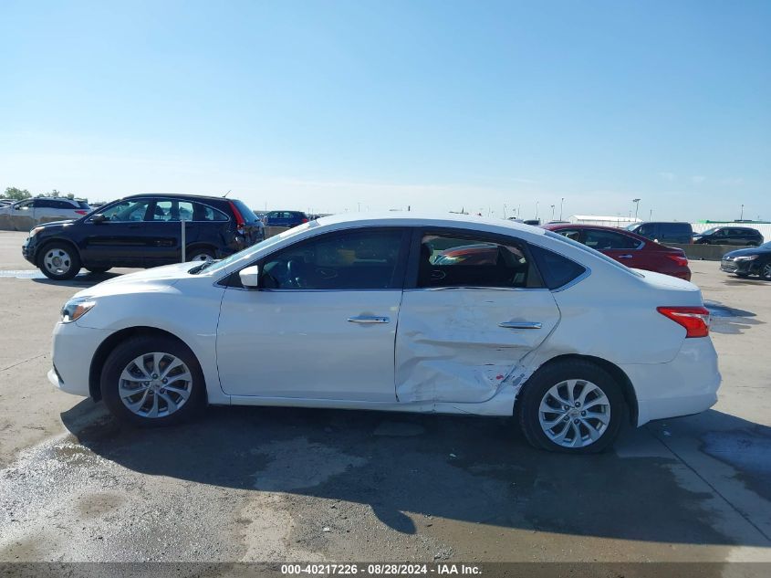 2019 Nissan Sentra Sv VIN: 3N1AB7AP2KY240424 Lot: 40217226