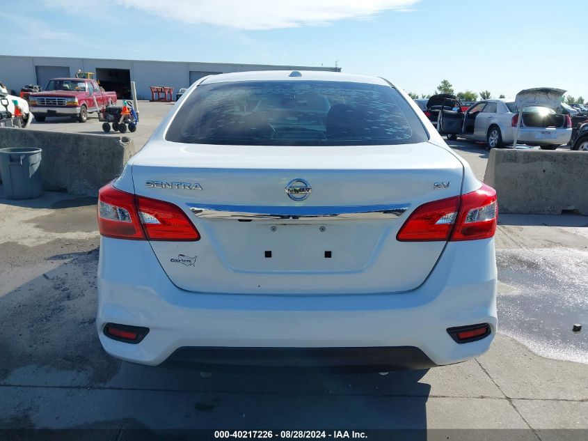 2019 Nissan Sentra Sv VIN: 3N1AB7AP2KY240424 Lot: 40217226