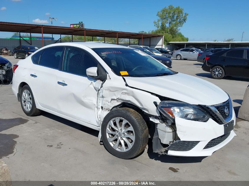 2019 Nissan Sentra Sv VIN: 3N1AB7AP2KY240424 Lot: 40217226