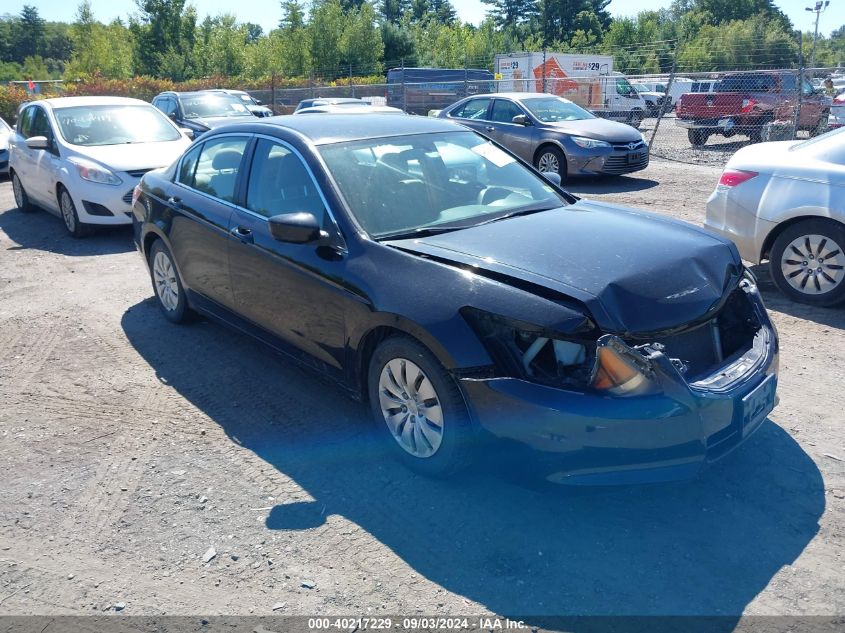 2012 Honda Accord 2.4 Lx VIN: 1HGCP2F33CA237264 Lot: 40217229