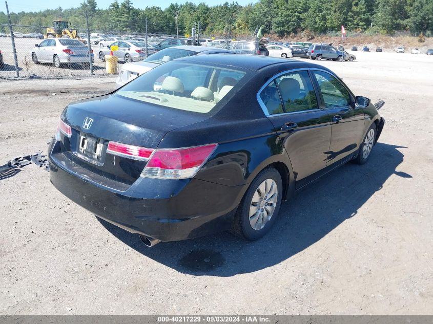 2012 Honda Accord 2.4 Lx VIN: 1HGCP2F33CA237264 Lot: 40217229