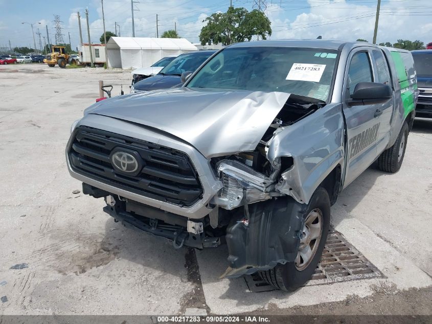 2018 Toyota Tacoma Sr VIN: 5TFRX5GN2JX128170 Lot: 40217283