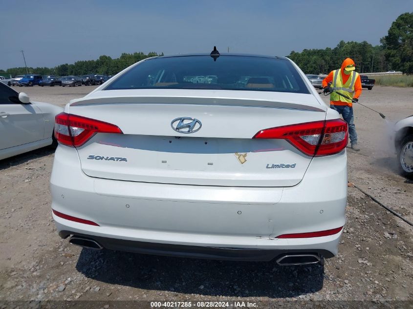 5NPE34AF2FH229024 2015 Hyundai Sonata Limited