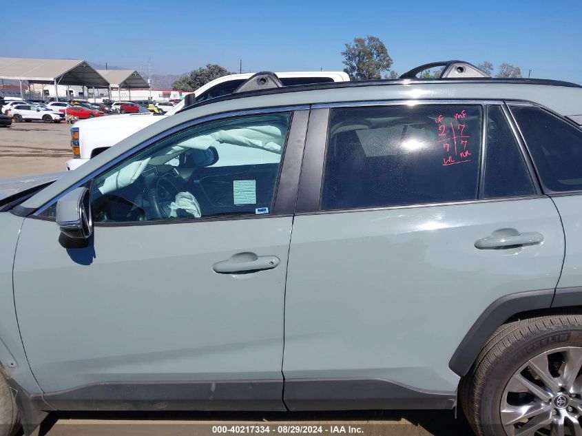 2022 Toyota Rav4 Xle Premium VIN: 2T3C1RFV8NW217249 Lot: 40217334