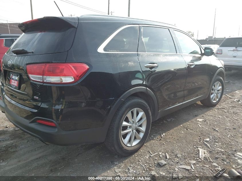 2017 KIA SORENTO 2.4L LX - 5XYPG4A32HG301952