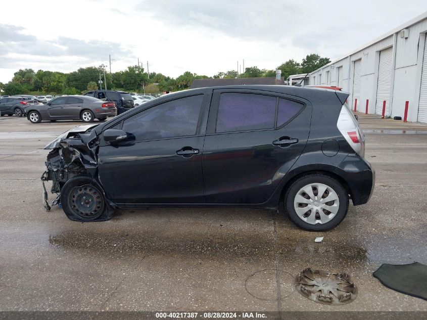 2013 Toyota Prius C One VIN: JTDKDTB36D1537283 Lot: 40217387