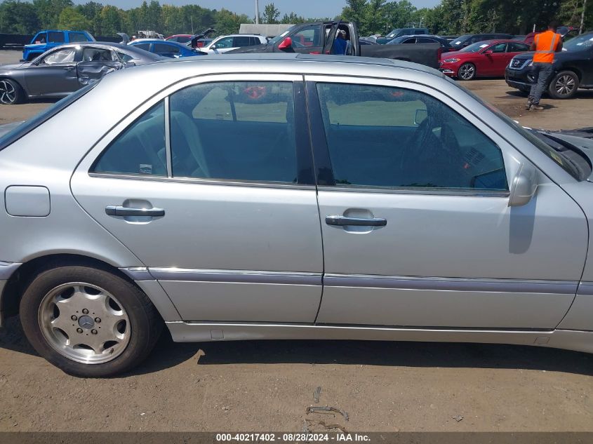 1998 Mercedes-Benz C 280 VIN: WDBHA29G4WA627166 Lot: 40217402