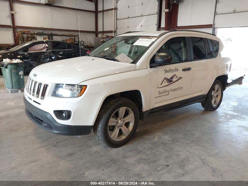 2017 JEEP COMPASS SPORT 4X4 - 1C4NJDBB0HD129417