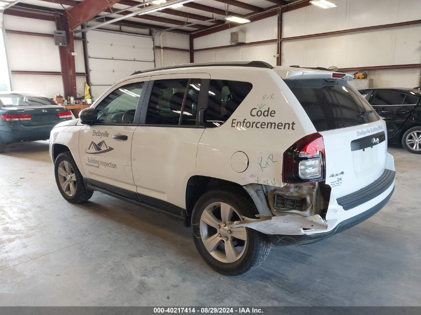 2017 JEEP COMPASS SPORT 4X4 - 1C4NJDBB0HD129417