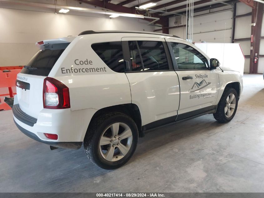 2017 JEEP COMPASS SPORT 4X4 - 1C4NJDBB0HD129417