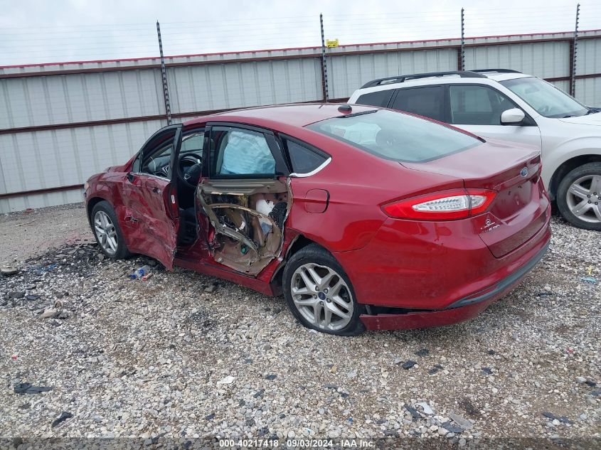 2013 FORD FUSION SE - 3FA6P0H79DR368289