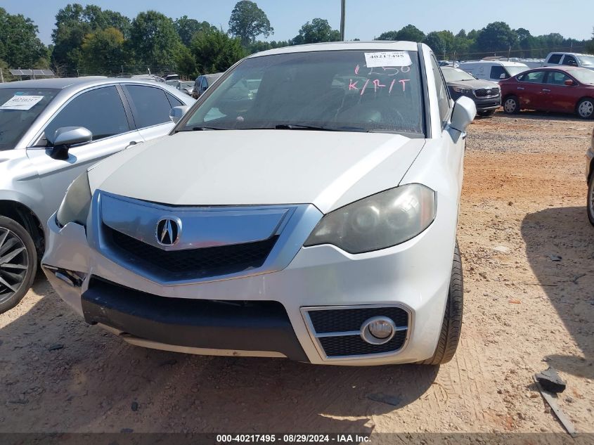 2010 Acura Rdx VIN: 5J8TB2H54AA001250 Lot: 40217495