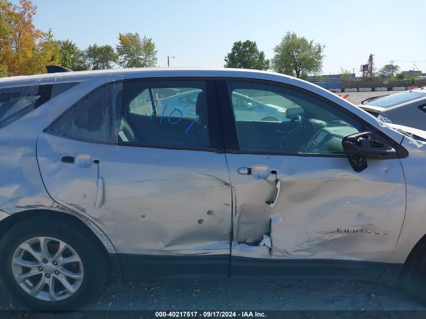 2018 Chevrolet Equinox Ls VIN: 2GNAXREV1J6251604 Lot: 40217517