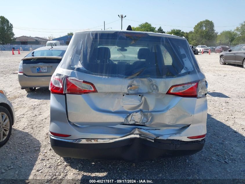 2018 Chevrolet Equinox Ls VIN: 2GNAXREV1J6251604 Lot: 40217517