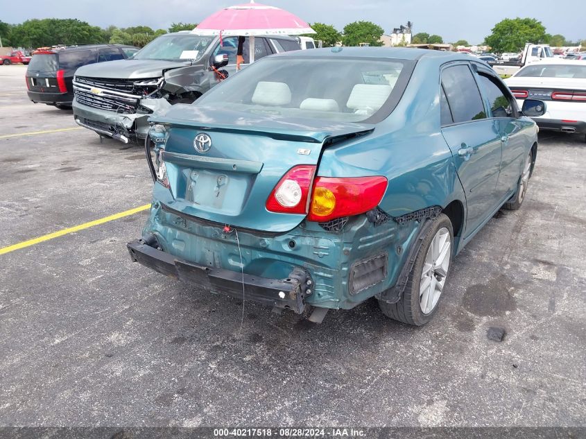 2009 Toyota Corolla Le VIN: JTDBL40E299060437 Lot: 40217518