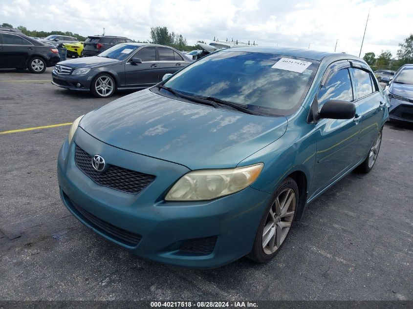 2009 Toyota Corolla Le VIN: JTDBL40E299060437 Lot: 40217518