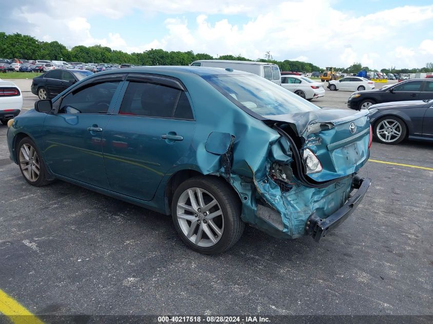 2009 Toyota Corolla Le VIN: JTDBL40E299060437 Lot: 40217518