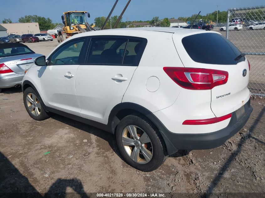 2013 Kia Sportage Lx VIN: KNDPBCA26D7477961 Lot: 40217528