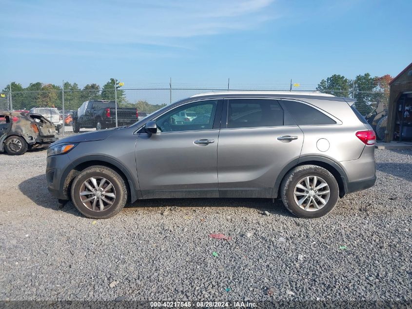 2017 Kia Sorento 2.4L Lx VIN: 5XYPG4A34HG301192 Lot: 40217545