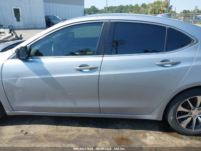 2015 Acura Tlx Tech VIN: 19UUB1F51FA005507 Lot: 40217629