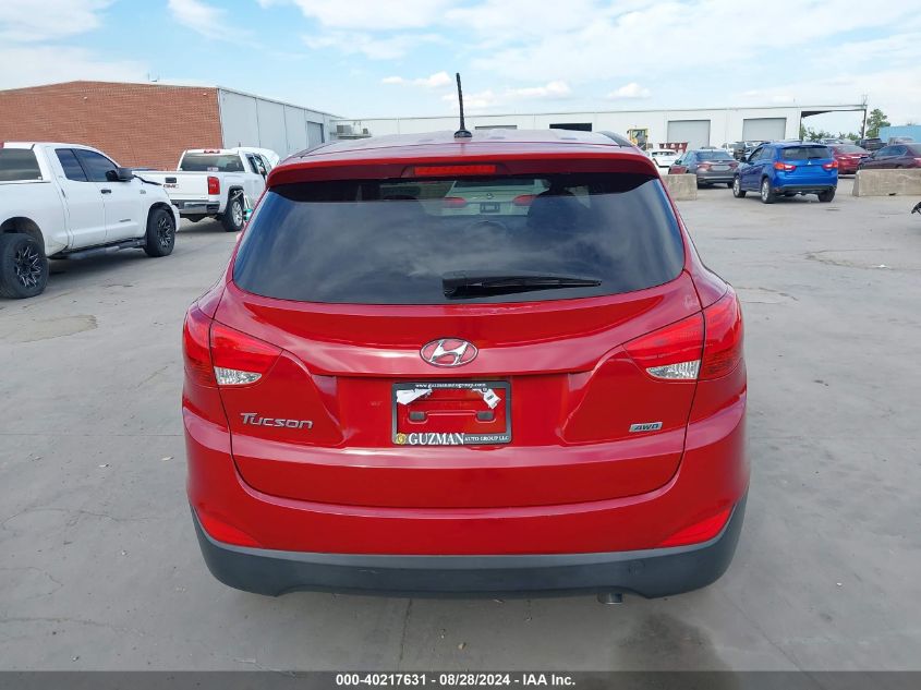 2015 Hyundai Tucson Gls VIN: KM8JTCAF0FU086987 Lot: 40217631