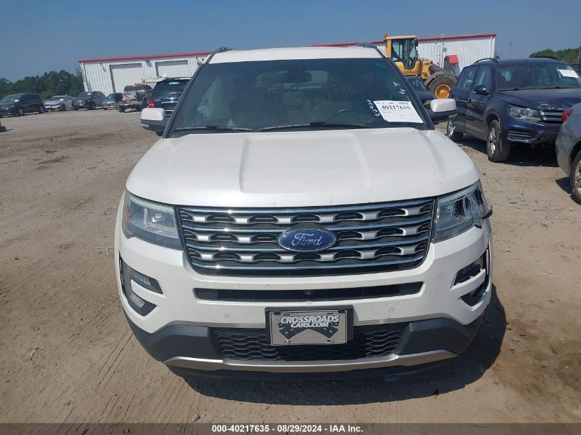 2016 Ford Explorer Limited VIN: 1FM5K7F83GGC54143 Lot: 40217635