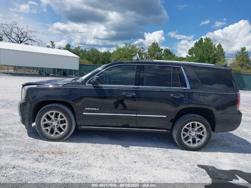 2017 GMC Yukon Denali VIN: 1GKS1CKJXHR339759 Lot: 40217656