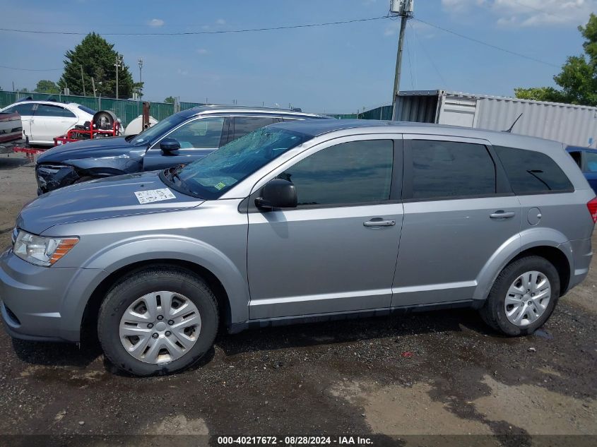 2015 Dodge Journey American Value Pkg VIN: 3C4PDCAB3FT591845 Lot: 40217672