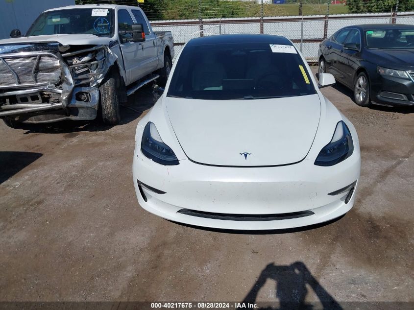 2021 Tesla Model 3 Long Range Dual Motor All-Wheel Drive VIN: 5YJ3E1EB9MF924989 Lot: 40217675