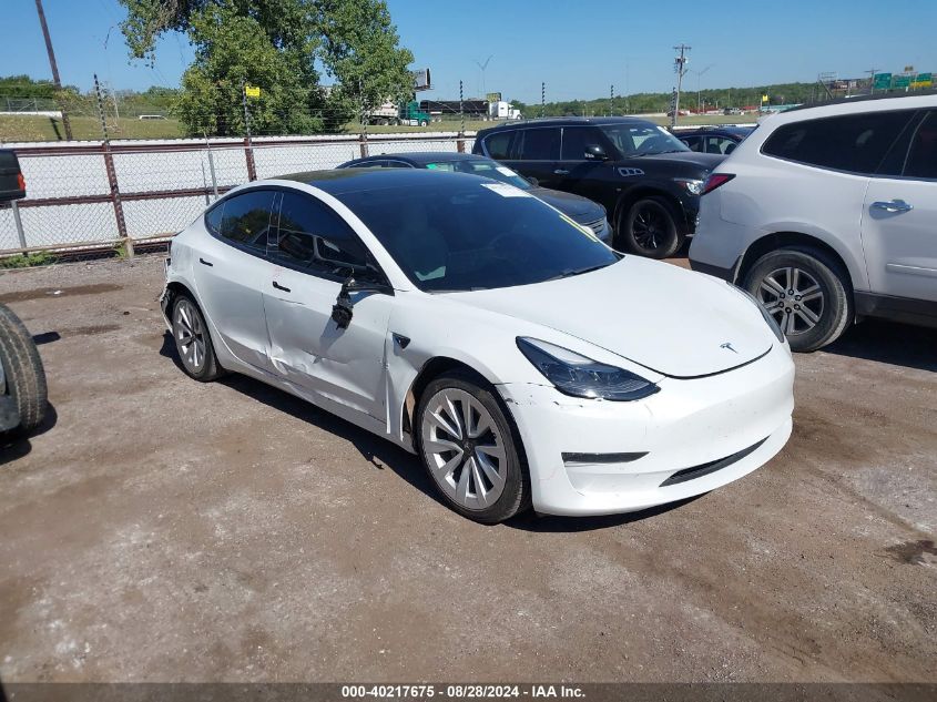 5YJ3E1EB9MF924989 2021 TESLA MODEL 3 - Image 1