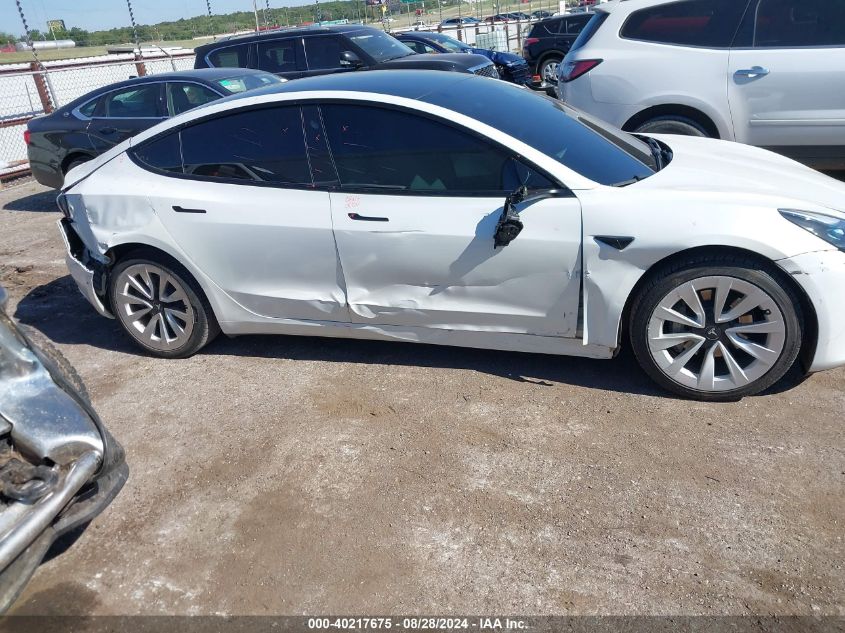 2021 Tesla Model 3 Long Range Dual Motor All-Wheel Drive VIN: 5YJ3E1EB9MF924989 Lot: 40217675