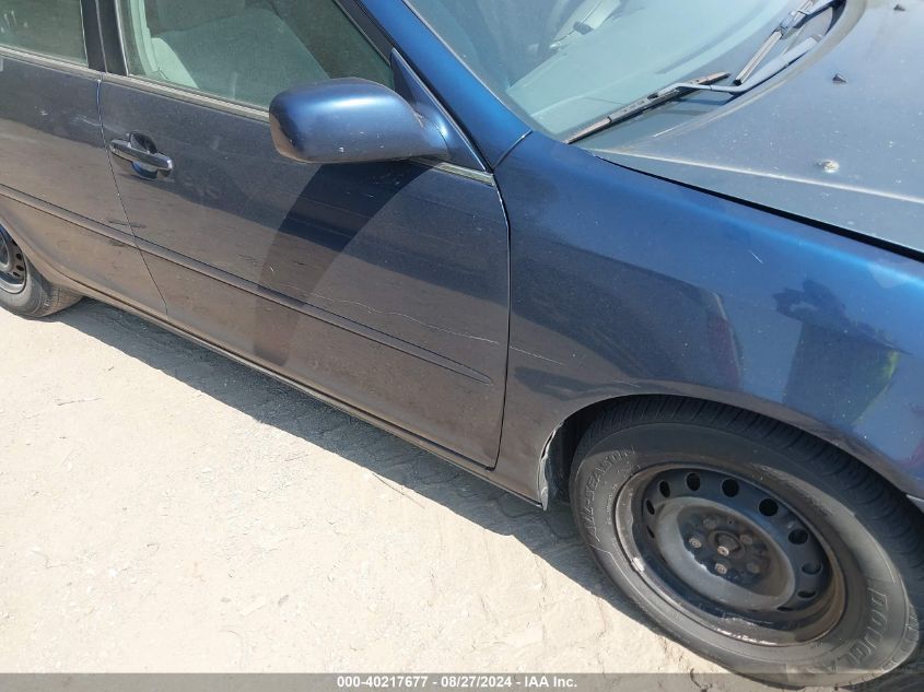 2004 Toyota Camry Le VIN: 4T1BE32K74U356515 Lot: 40217677