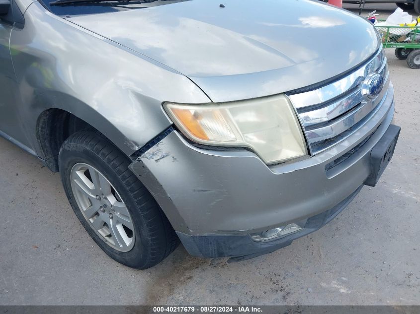 2008 Ford Edge Sel VIN: 2FMDK38CX8BA57677 Lot: 40217679