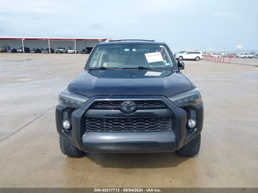 2016 Toyota 4Runner Sr5 Premium VIN: JTEBU5JR5G5356184 Lot: 40217713