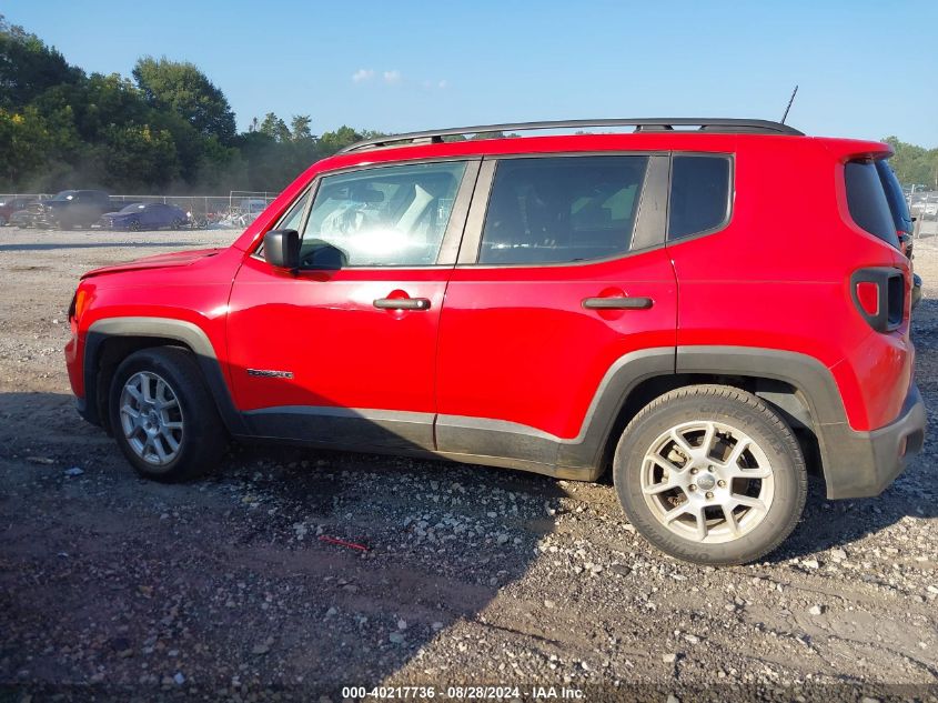 2021 Jeep Renegade Sport Fwd VIN: ZACNJCAB1MPM17242 Lot: 40217736