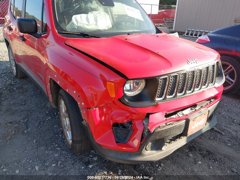 2021 Jeep Renegade Sport Fwd VIN: ZACNJCAB1MPM17242 Lot: 40217736