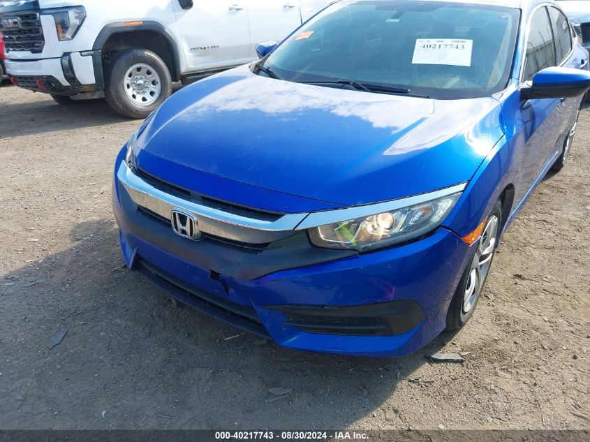 2017 Honda Civic Lx VIN: 19XFC2F58HE082708 Lot: 40217743