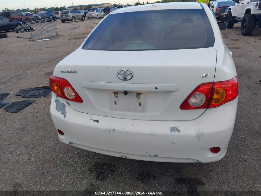 2010 Toyota Corolla Le VIN: 1NXBU4EE5AZ251921 Lot: 40217744