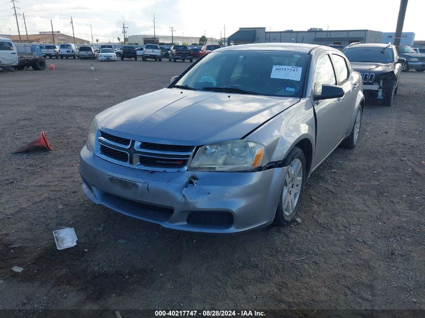 1C3CDZAB6EN221655 2014 Dodge Avenger Se