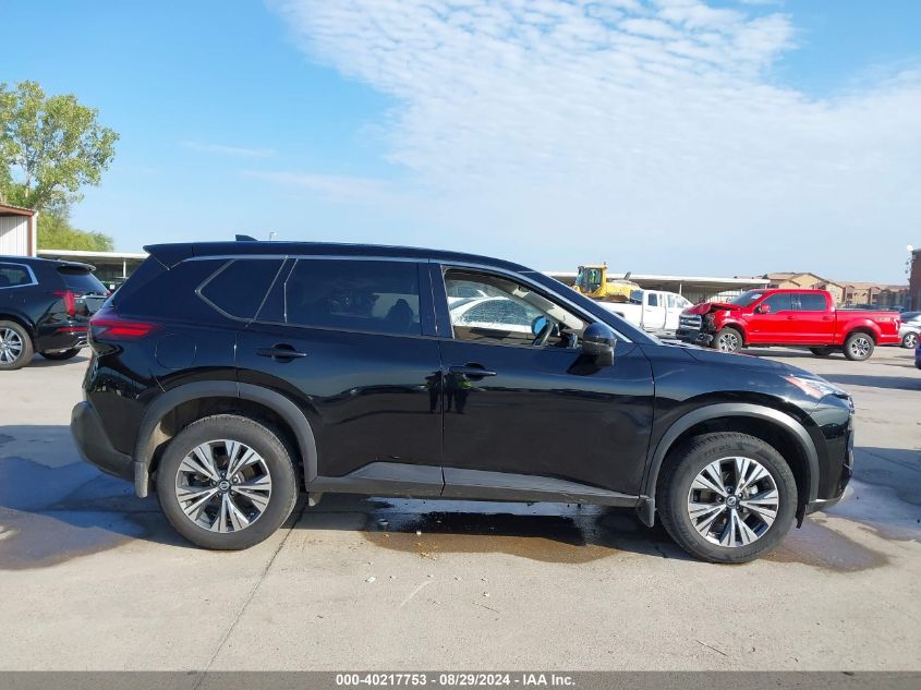 2021 Nissan Rogue Sv Intelligent Awd VIN: JN8AT3BB4MW225430 Lot: 40217753