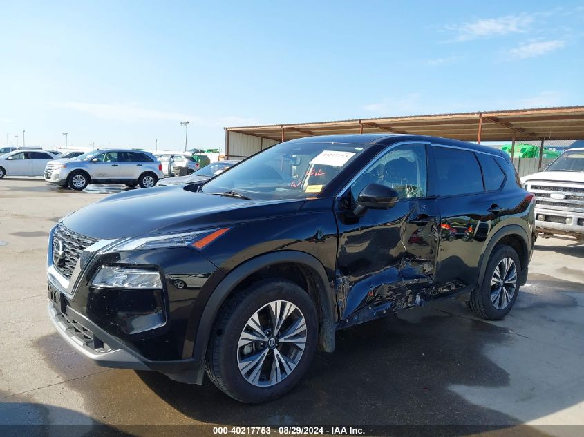 2021 Nissan Rogue Sv Intelligent Awd VIN: JN8AT3BB4MW225430 Lot: 40217753