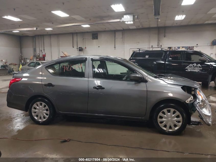 2017 Nissan Versa 1.6 S+ VIN: 3N1CN7AP5HL820725 Lot: 40217804