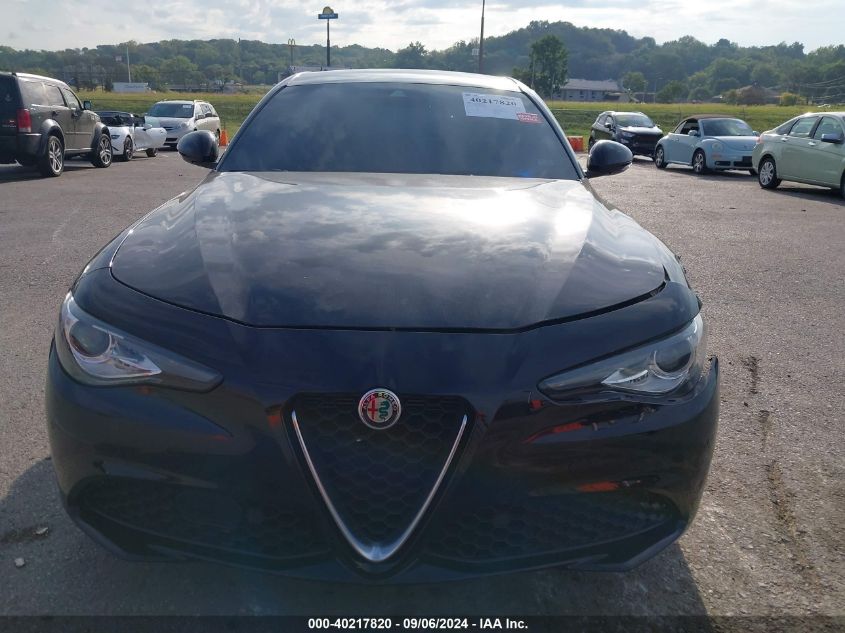 2021 Alfa Romeo Giulia Rwd VIN: ZARFAMAN8M7645698 Lot: 40217820