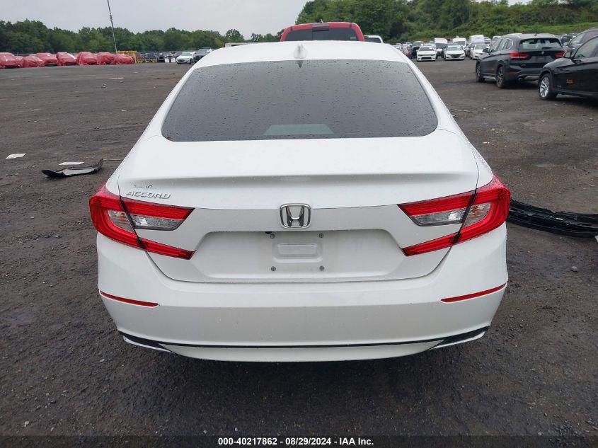 2022 Honda Accord Lx VIN: 1HGCV1F10NA053739 Lot: 40217862