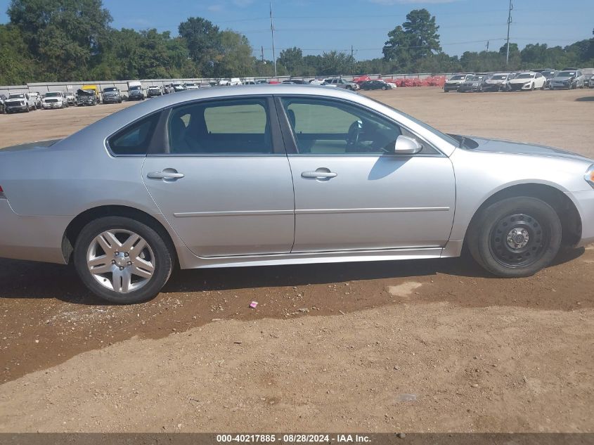 2012 Chevrolet Impala Lt VIN: 2G1WG5E36C1193553 Lot: 40217885