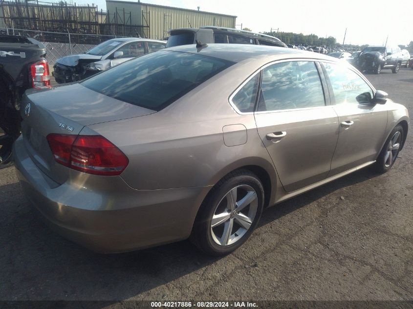 1VWBT7A35FC006821 2015 Volkswagen Passat 1.8T Se